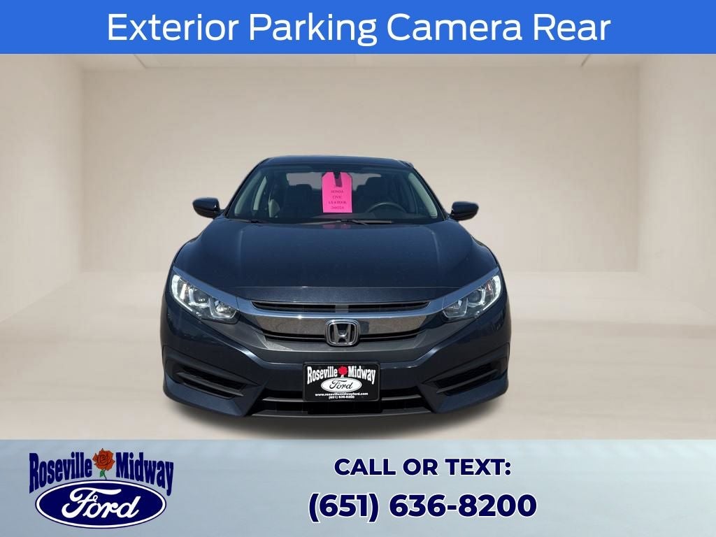 Used 2016 Honda Civic LX with VIN 19XFC2F58GE246974 for sale in Roseville, Minnesota