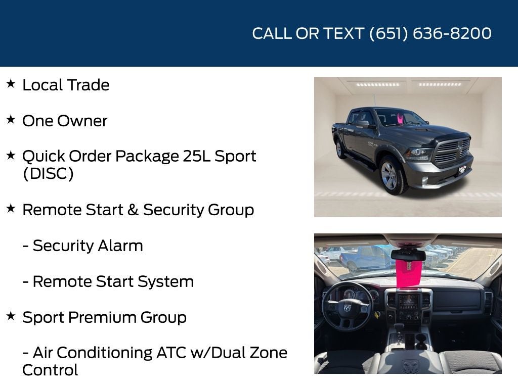 2013 RAM 1500 Sport