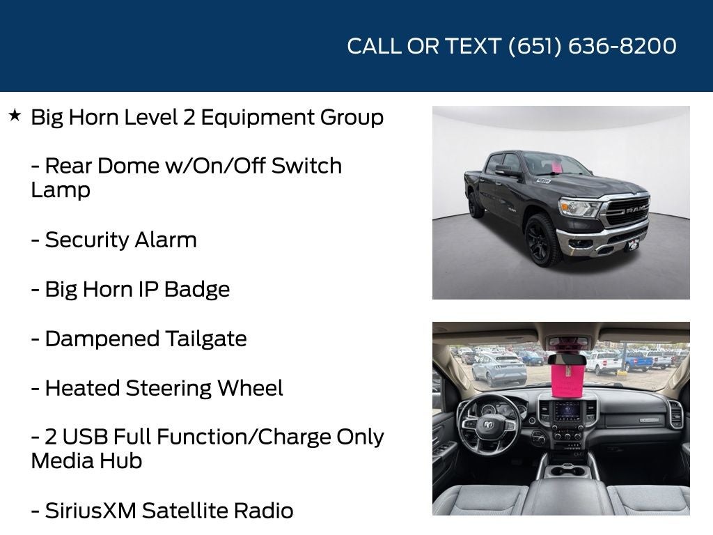 2020 RAM 1500 Big Horn/Lone Star