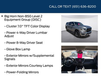 2019 RAM 1500 Big Horn/Lone Star