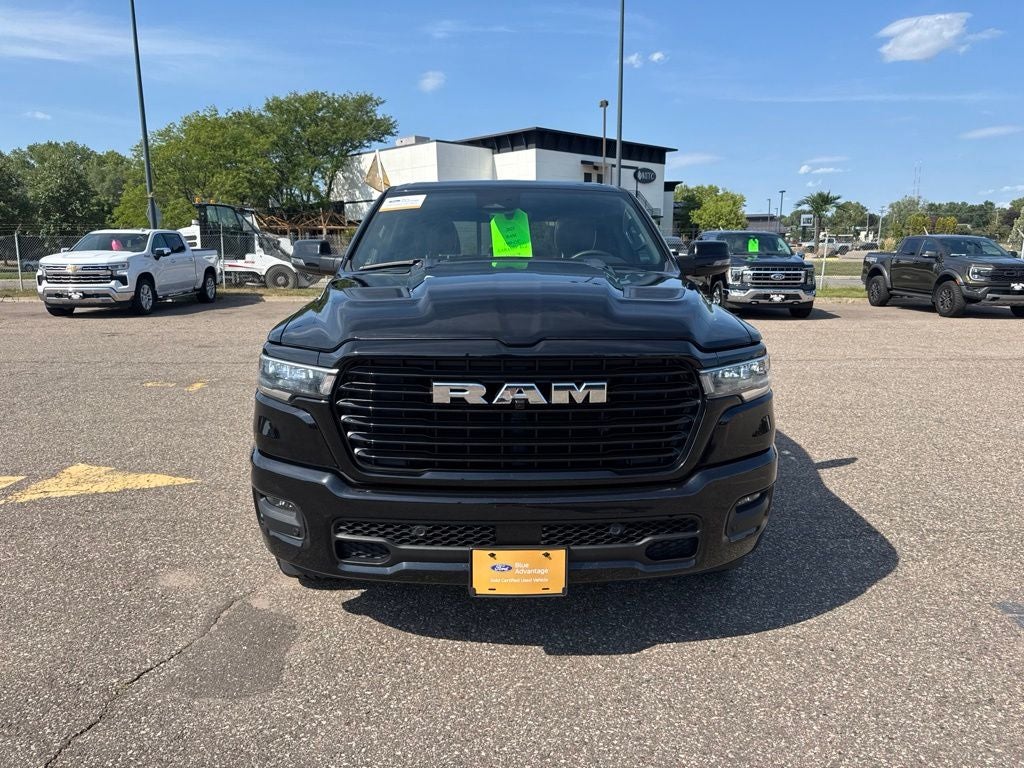 Used 2025 RAM Ram 1500 Pickup Laramie with VIN 1C6SRFJPXSN630439 for sale in Roseville, Minnesota