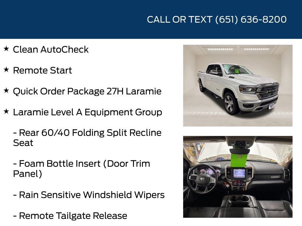 2021 RAM 1500 Laramie