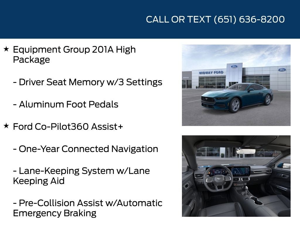 2026 Ford Mustang EcoBoost Premium