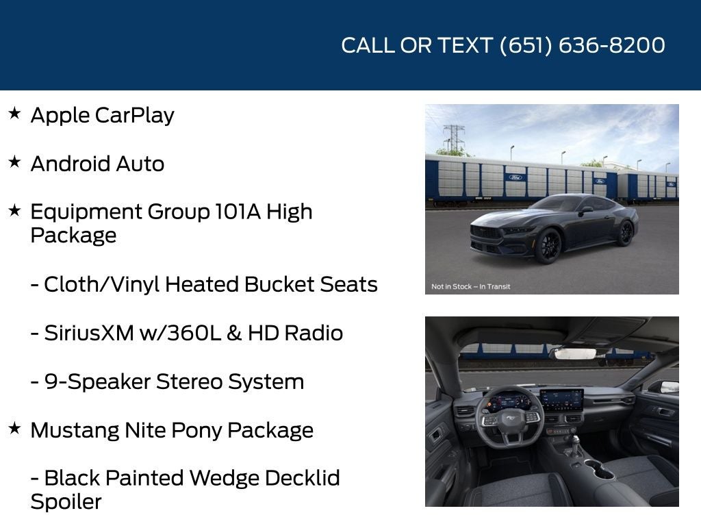 2026 Ford Mustang EcoBoost