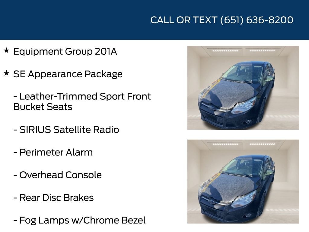 2014 Ford Focus SE Appearance Package