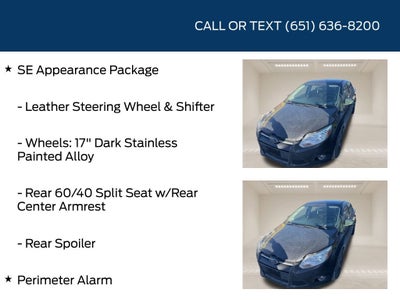 2014 Ford Focus SE Appearance Package