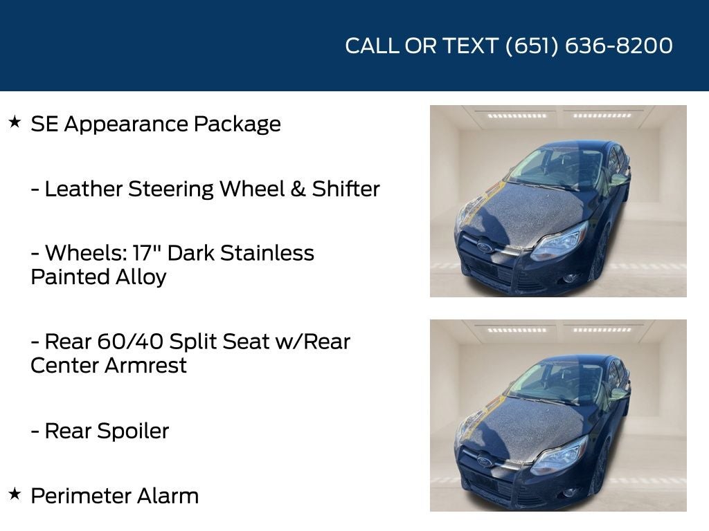 2014 Ford Focus SE Appearance Package