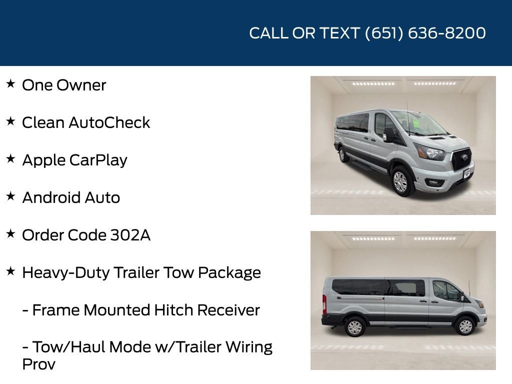 2024 Ford Transit-350 XLT 15 Passenger