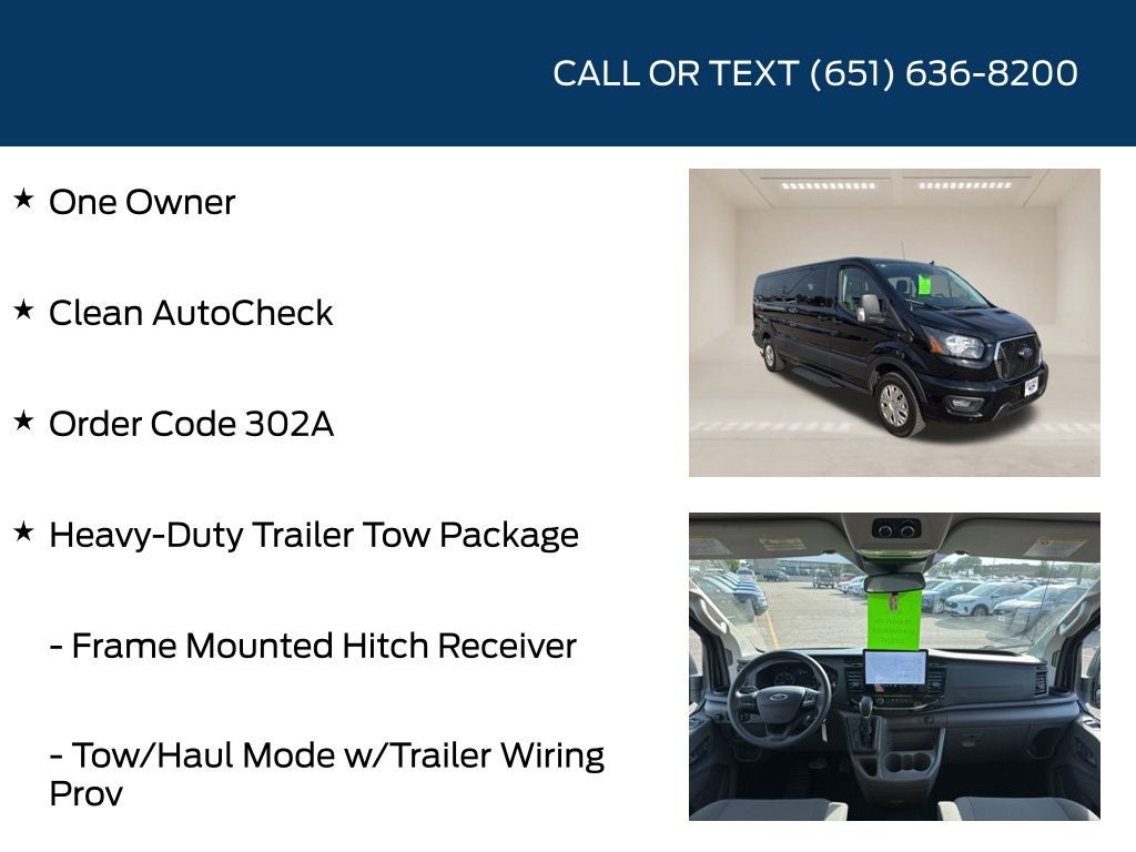 2024 Ford Transit-350 XLT 15 Passenger