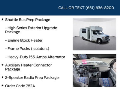 2015 Ford E-450SD Base 15 passenger bus