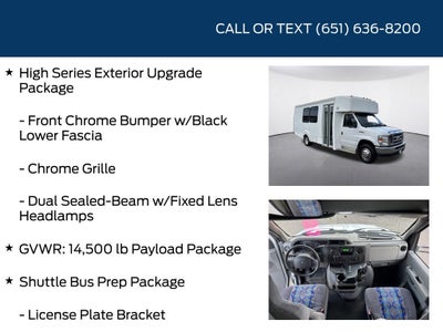 2015 Ford E-450SD Base 15 passenger bus