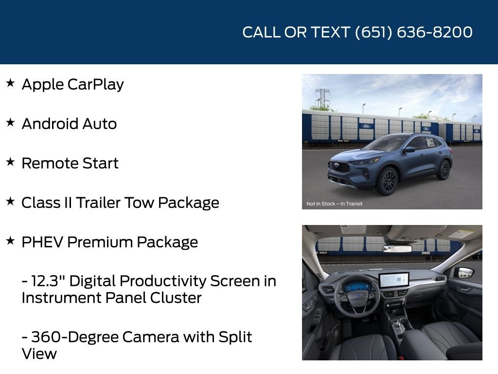 2026 Ford Escape Plug-In Hybrid Base