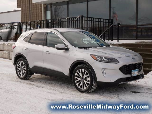 Used 2020 Ford Escape Titanium with VIN 1FMCU9DZ0LUB94231 for sale in Roseville, Minnesota