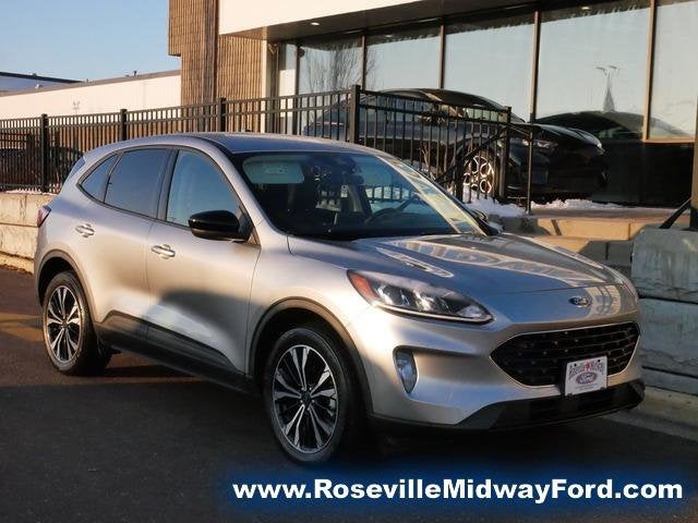 Used 2022 Ford Escape SEL with VIN 1FMCU9H90NUA39417 for sale in Roseville, Minnesota