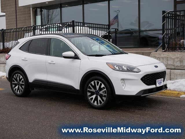 Used 2020 Ford Escape SEL with VIN 1FMCU9H98LUA09790 for sale in Roseville, Minnesota