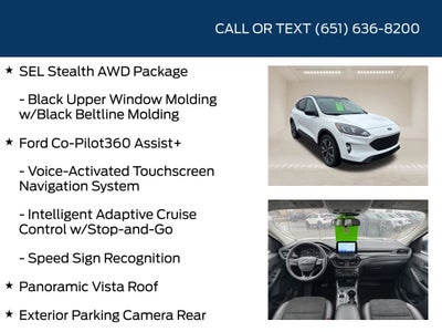 2022 Ford Escape SEL Stealth AWD Package