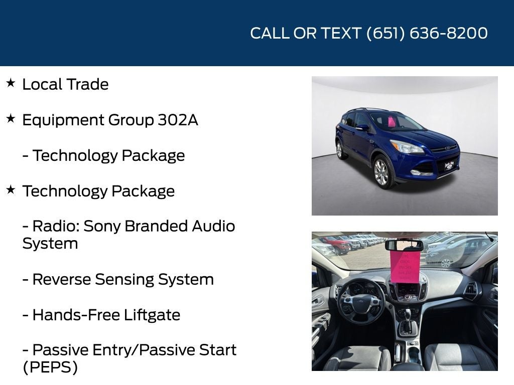 2013 Ford Escape SEL