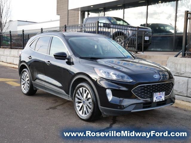 Used 2022 Ford Escape Titanium with VIN 1FMCU9J91NUA38514 for sale in Roseville, Minnesota