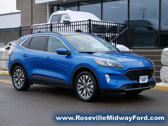 Used 2020 Ford Escape Titanium with VIN 1FMCU9J97LUB04979 for sale in Roseville, Minnesota