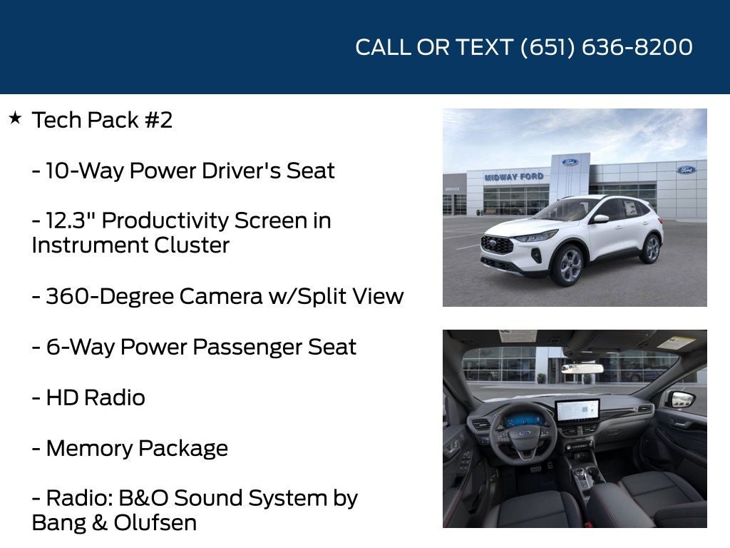 2025 Ford Escape Hybrid ST-Line Select