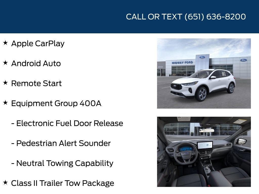 2025 Ford Escape Hybrid ST-Line Select