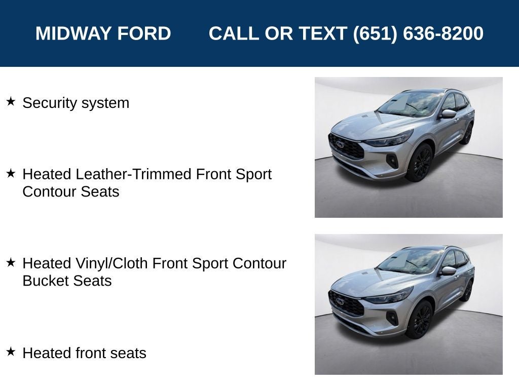2024 Ford Escape ST-Line Elite