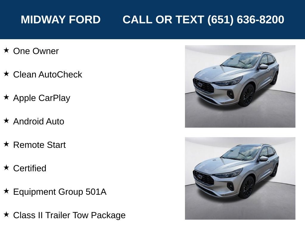 2024 Ford Escape ST-Line Elite