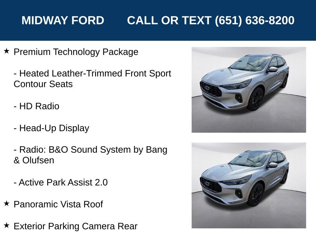 2024 Ford Escape ST-Line Elite