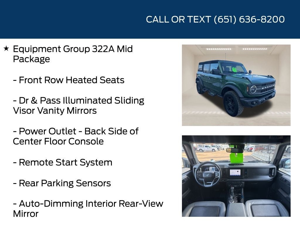 2023 Ford Bronco Black Diamond