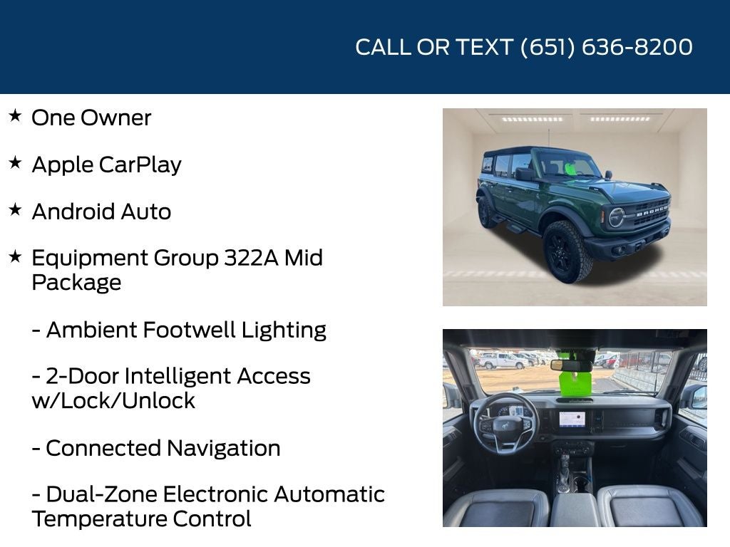 2023 Ford Bronco Black Diamond