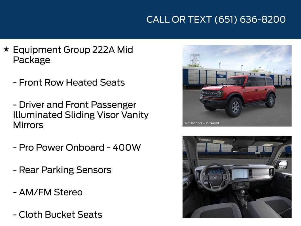 2026 Ford Bronco Big Bend