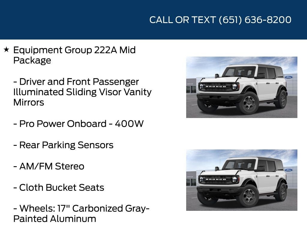 2026 Ford Bronco Big Bend