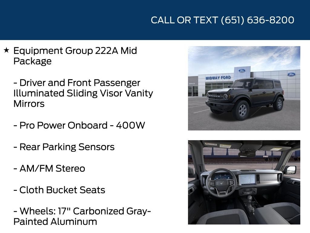 2026 Ford Bronco Big Bend