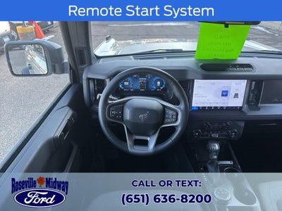 2025 Ford Bronco Big Bend Black Appearance Package