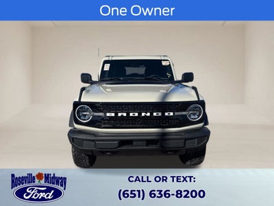2025 Ford Bronco Big Bend Black Appearance Package