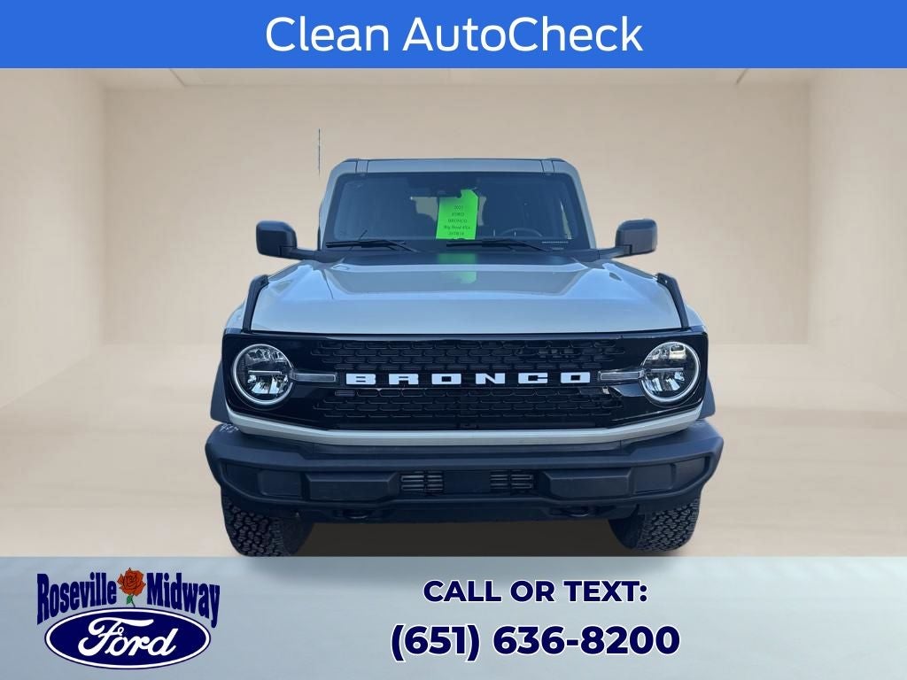 2025 Ford Bronco Big Bend Black Appearance Package