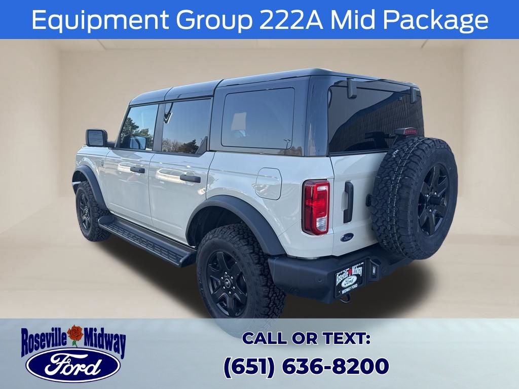 2025 Ford Bronco Big Bend Black Appearance Package