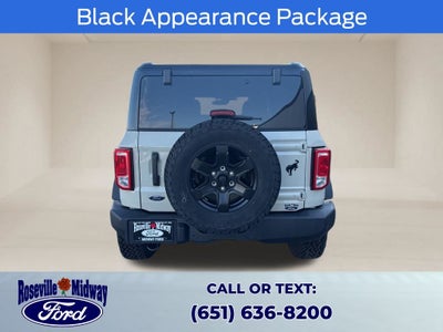 2025 Ford Bronco Big Bend Black Appearance Package