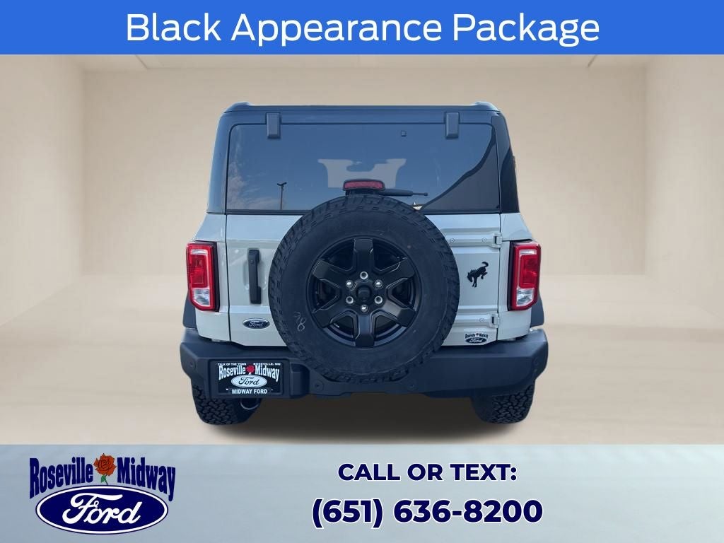 2025 Ford Bronco Big Bend Black Appearance Package