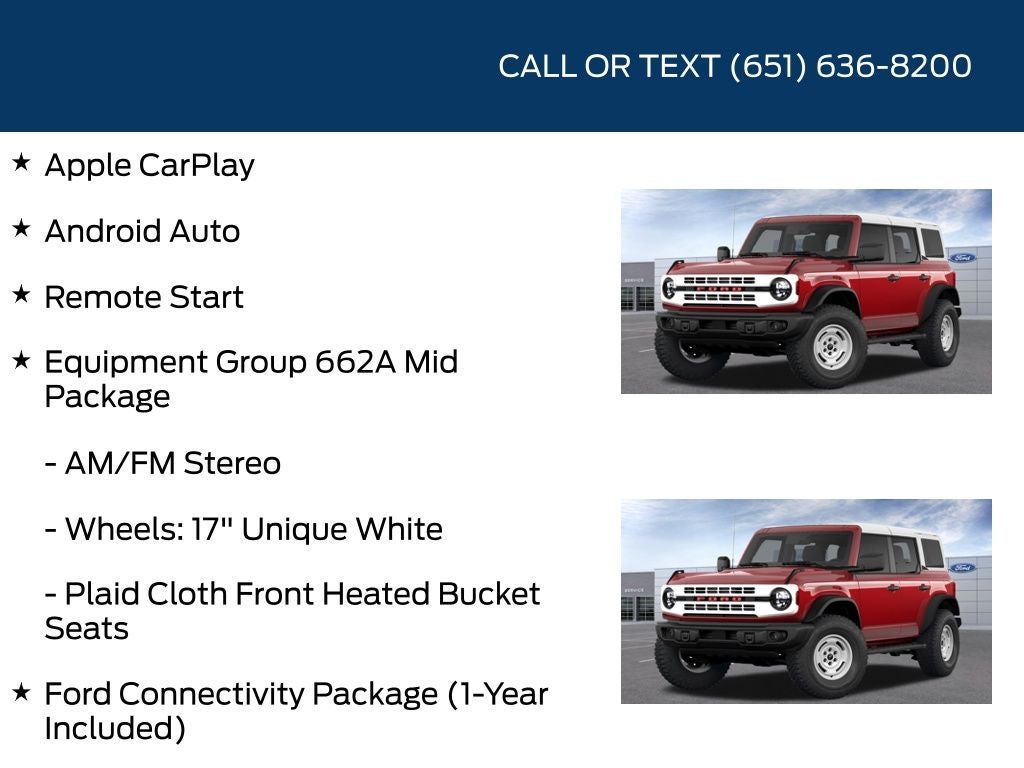 2026 Ford Bronco Heritage Edition
