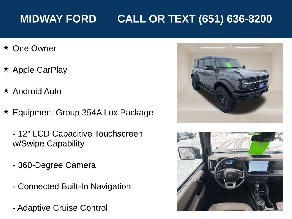 2022 Ford Bronco Wildtrak