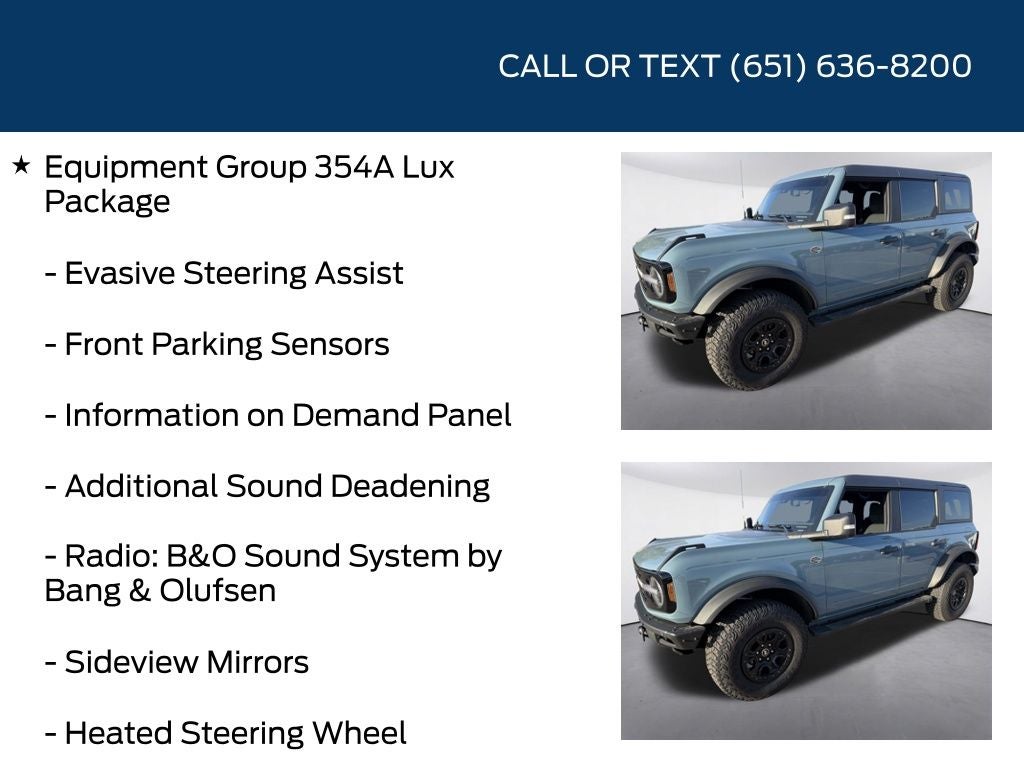 2023 Ford Bronco Wildtrak