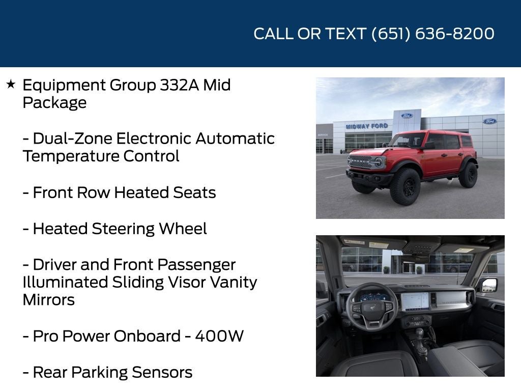 2026 Ford Bronco Badlands