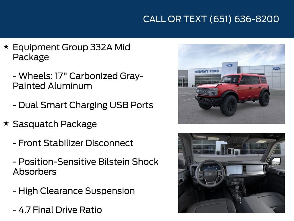 2026 Ford Bronco Badlands