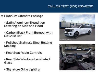2026 Ford Expedition Max Platinum