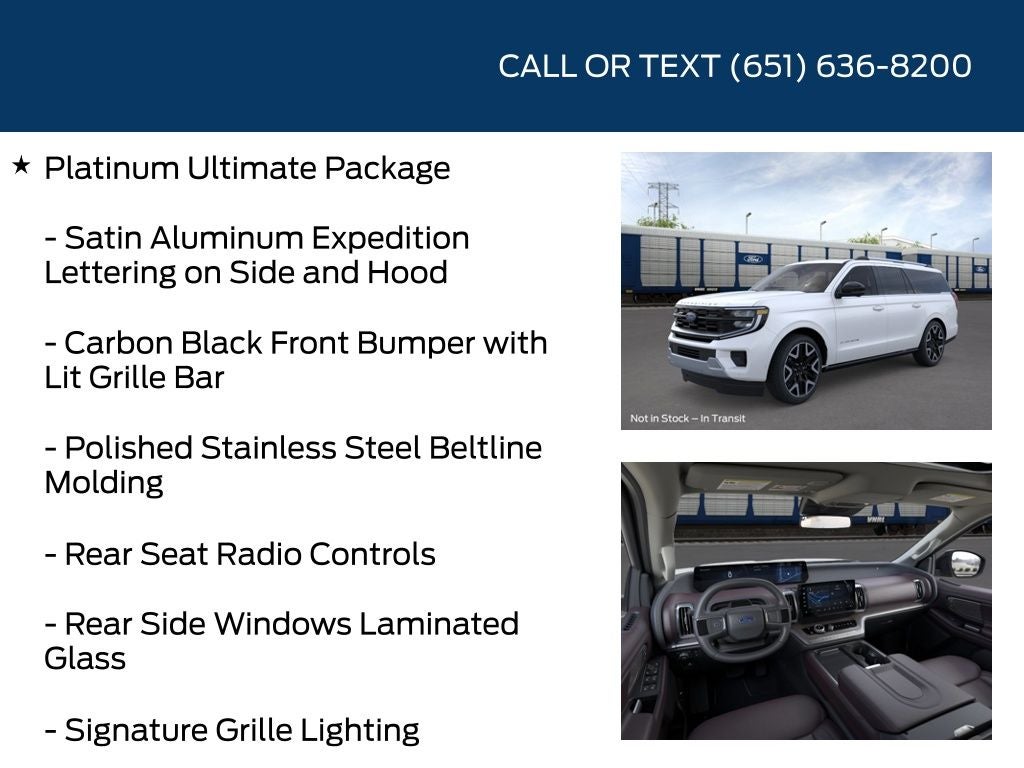 2026 Ford Expedition Max Platinum