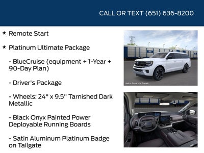 2026 Ford Expedition Max Platinum