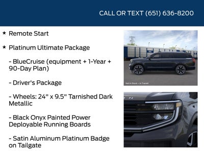 2026 Ford Expedition Max Platinum