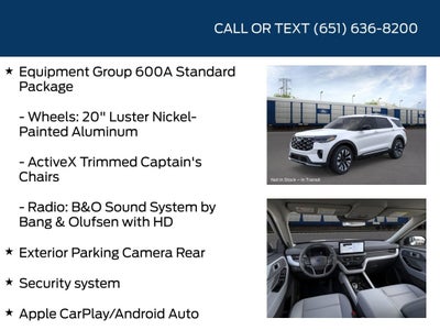 2026 Ford Explorer Platinum