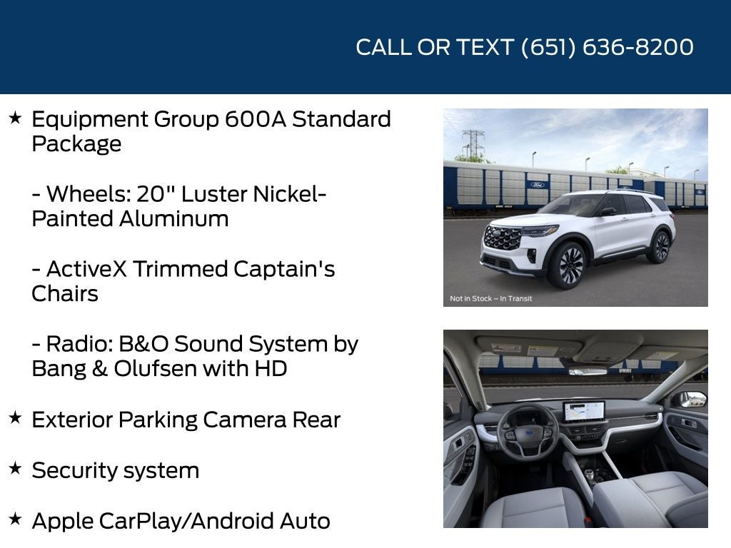 2026 Ford Explorer Platinum